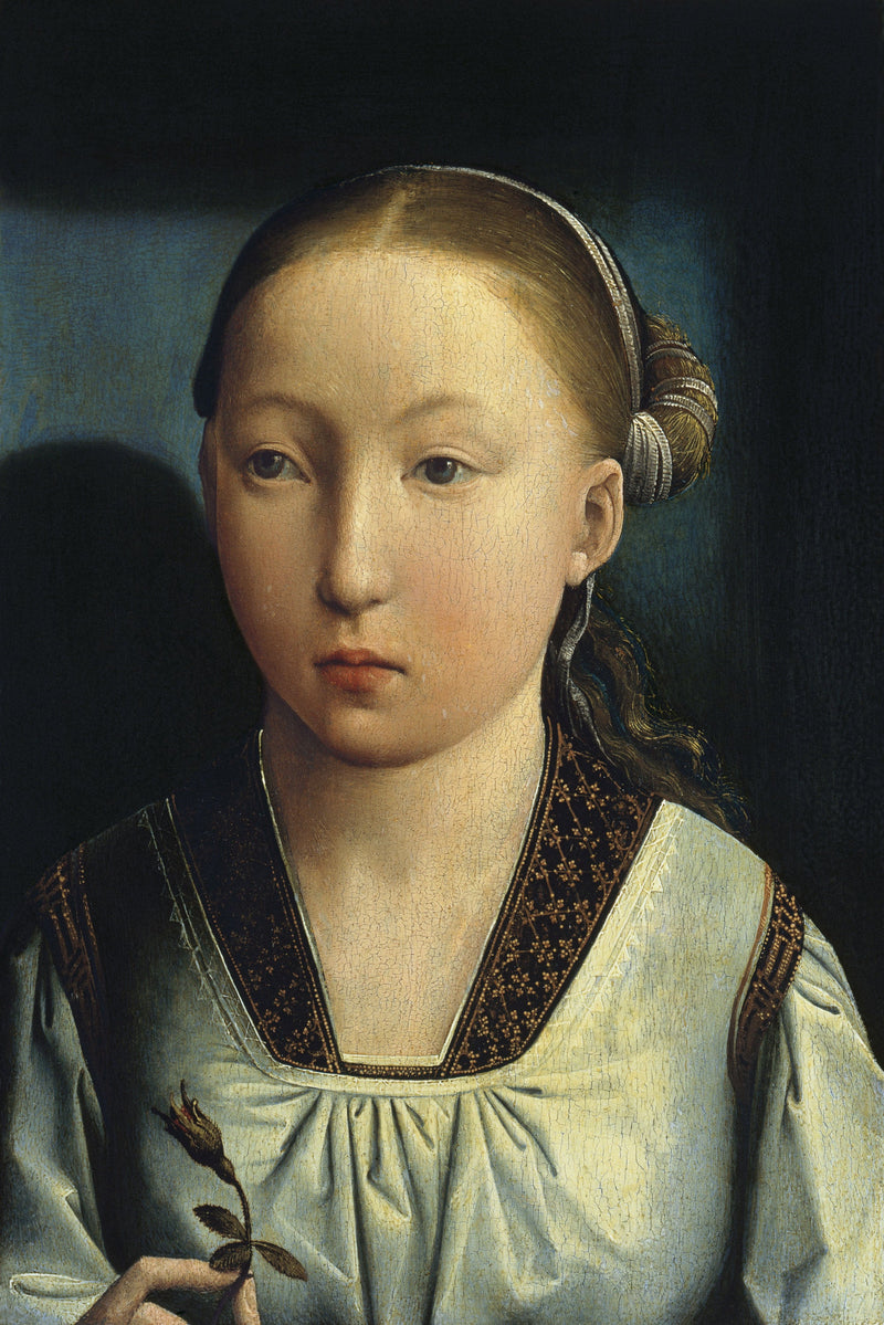 Portret młodej dziewczyny - Juan de Flandes
