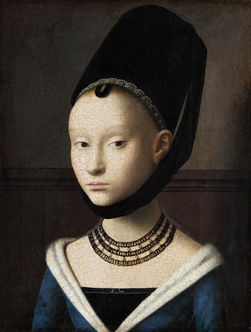 Portret młodej dziewczyny - Petrus Christus