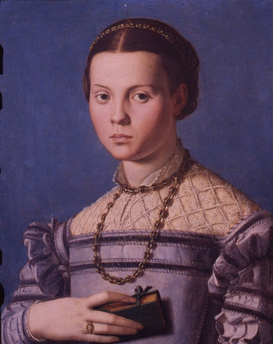 Portret młodej nieznajomej - Bronzino