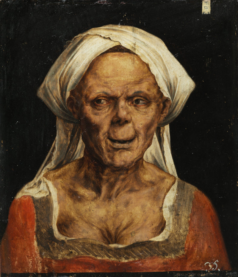 Portret starszej kobiety - Quentin Metsys