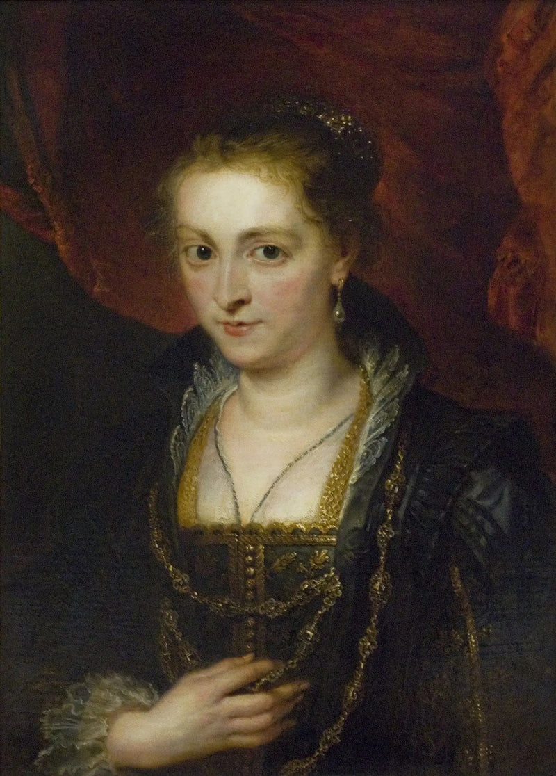 Portret w półpostaci damy - Peter Paul Rubens