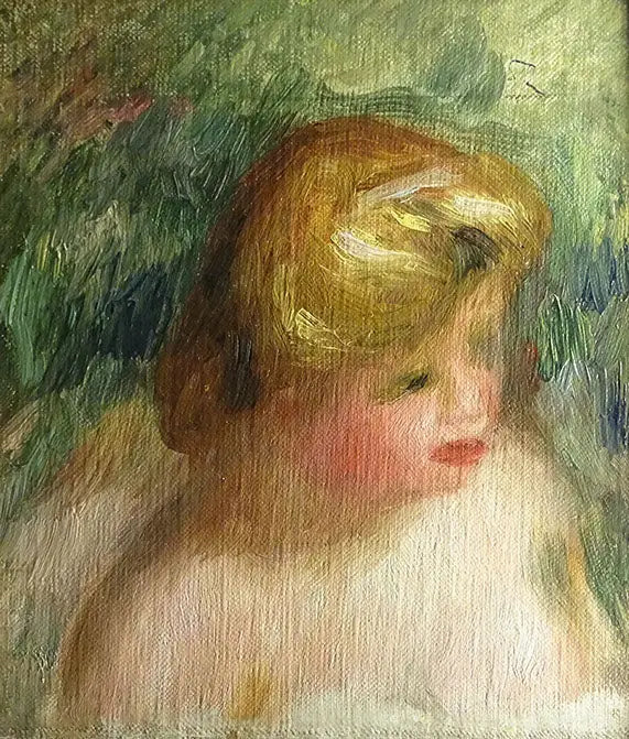 Popiersie młodej kobiety - Pierre-Auguste Renoir
