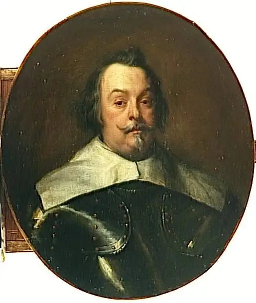 Portret w półpostaci François de Moncade, markiza d'Ayetone - Antoine van Dyck