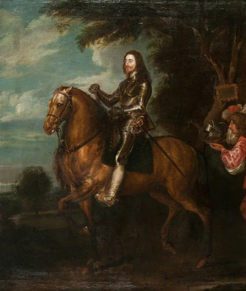 Portret konny Karola I (1600-1649) - Antoine van Dyck