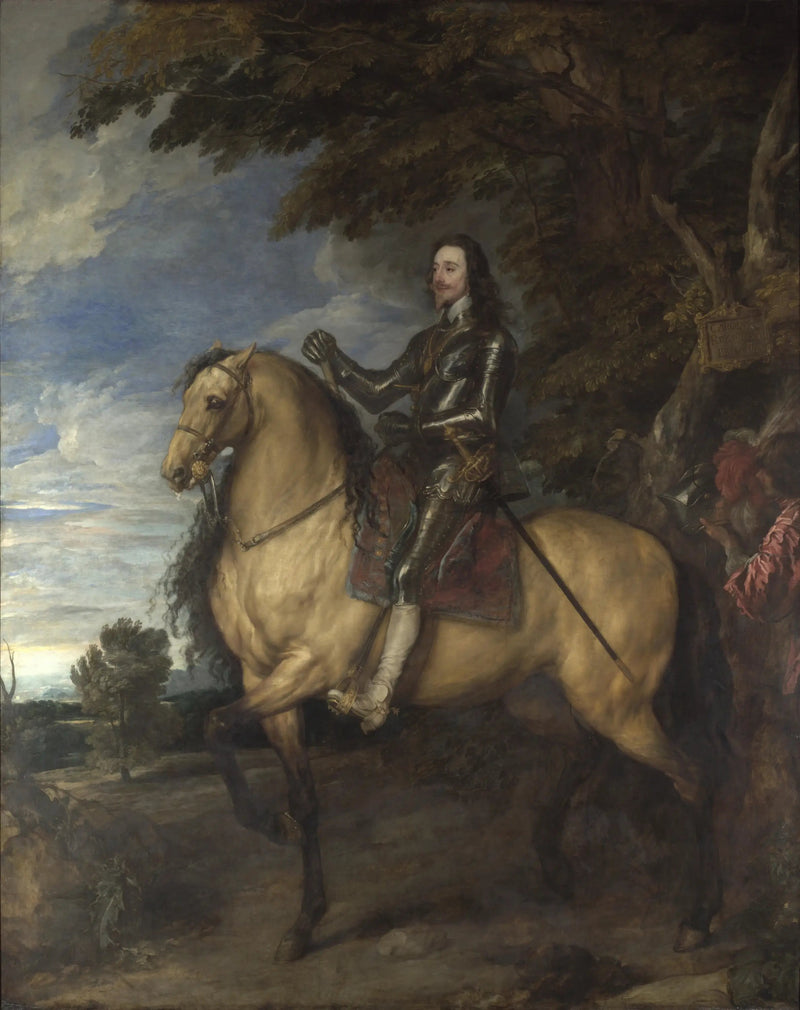 Portret jeździecki Karola I - Antoine van Dyck