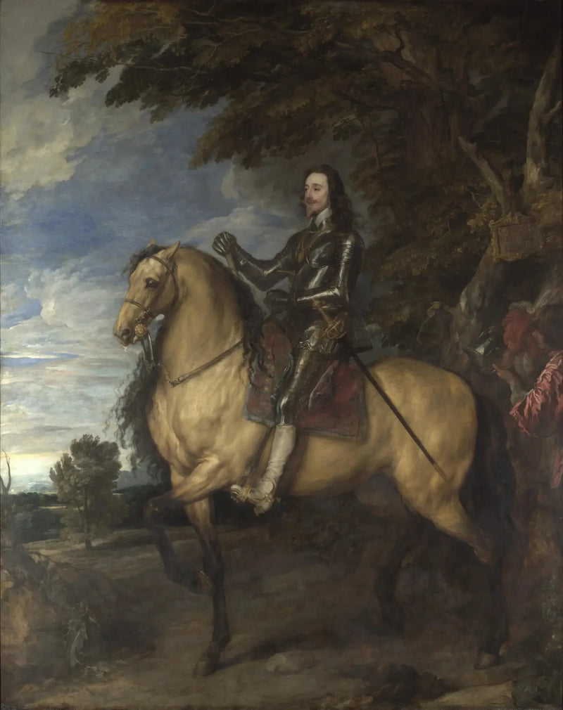 Portret jeździecki Karola I - Antoine van Dyck