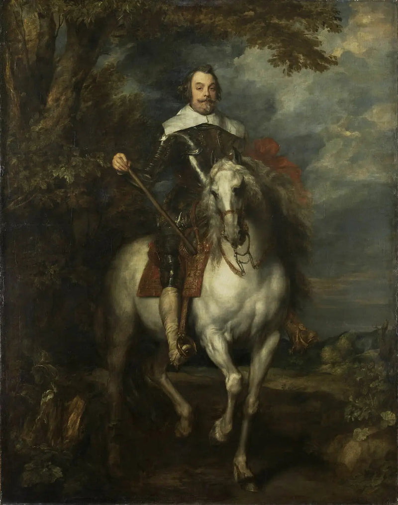 Portret jeździecki Francisco de Moncada - Antoine van Dyck