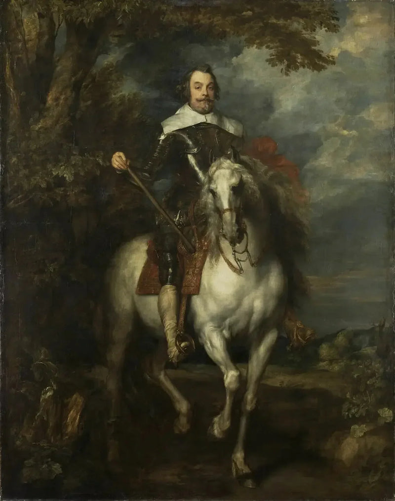 Portret jeździecki Francisco de Moncada - Antoine van Dyck