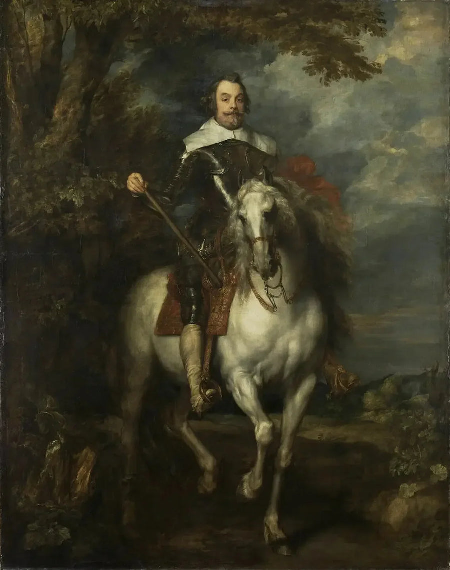 Portret jeździecki Francisco de Moncada - Antoine van Dyck