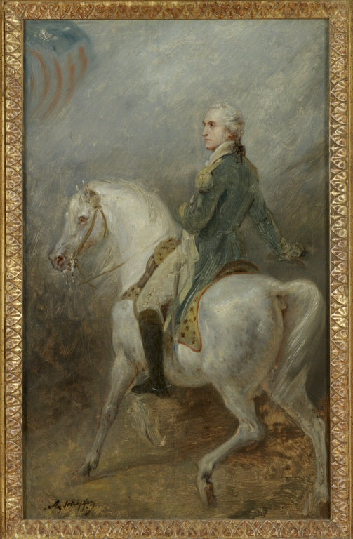 Portret konny George'a Washingtona - Ary Scheffer