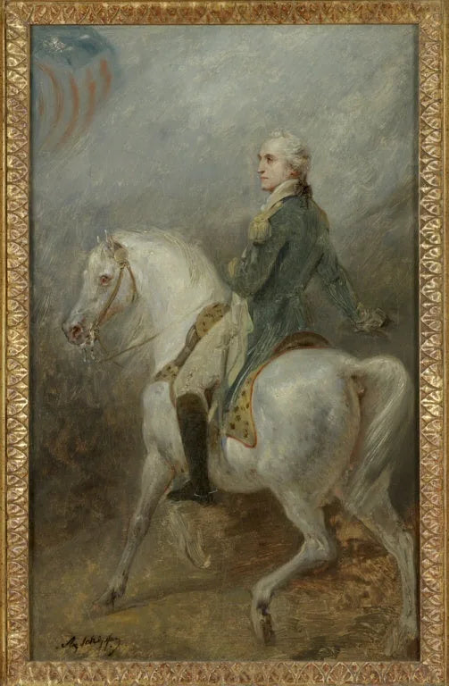 Portret konny George'a Washingtona - Ary Scheffer