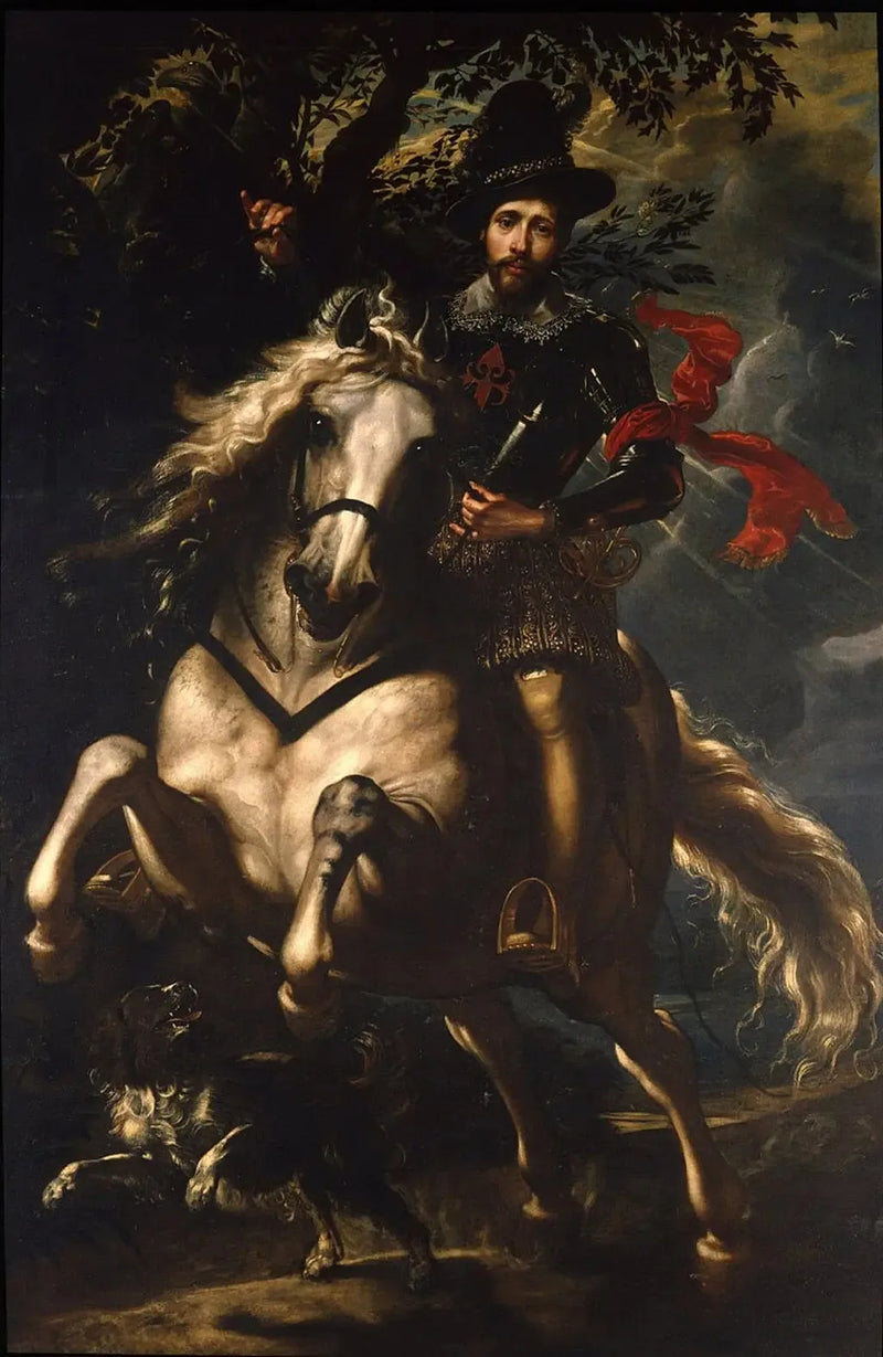 Portret jeździecki Giovanniego Carlo Dori - Peter Paul Rubens