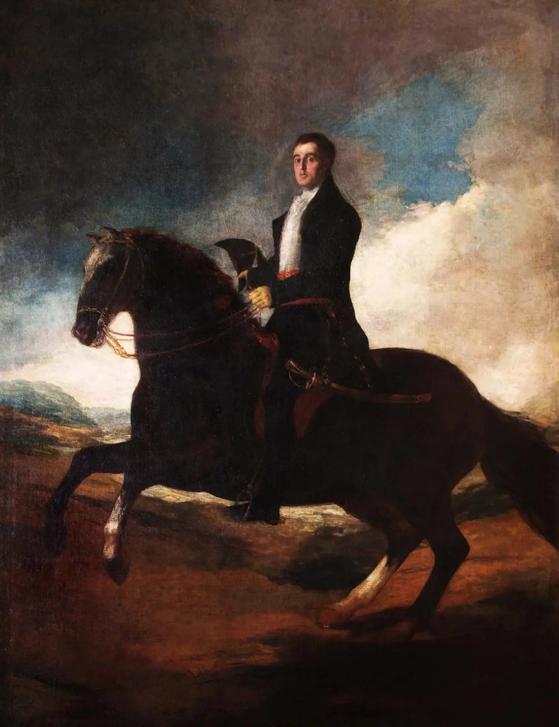 Portret jeździecki pierwszego księcia Wellingtona - Francisco de Goya