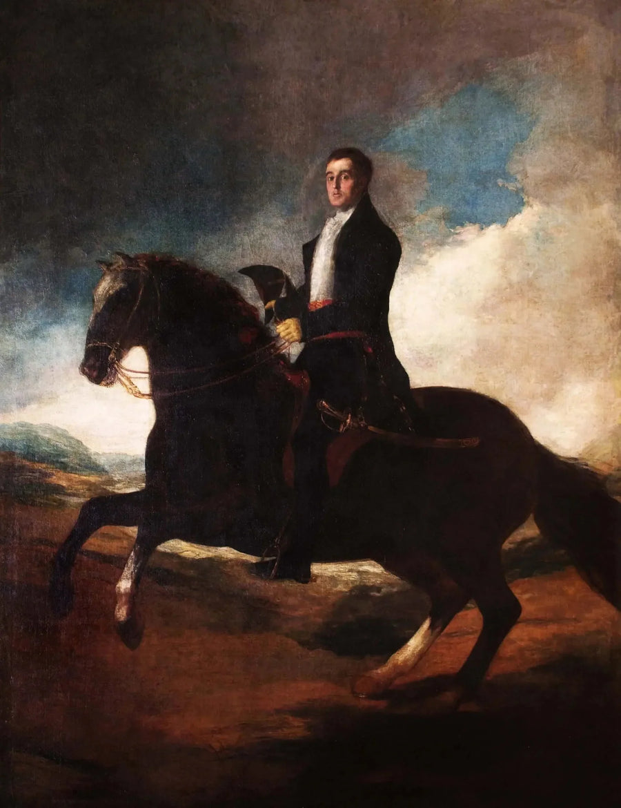 Portret jeździecki pierwszego księcia Wellingtona - Francisco de Goya
