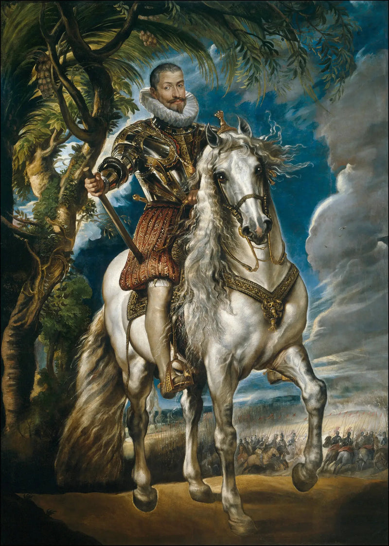 Portret konny księcia de Lerme - Peter Paul Rubens