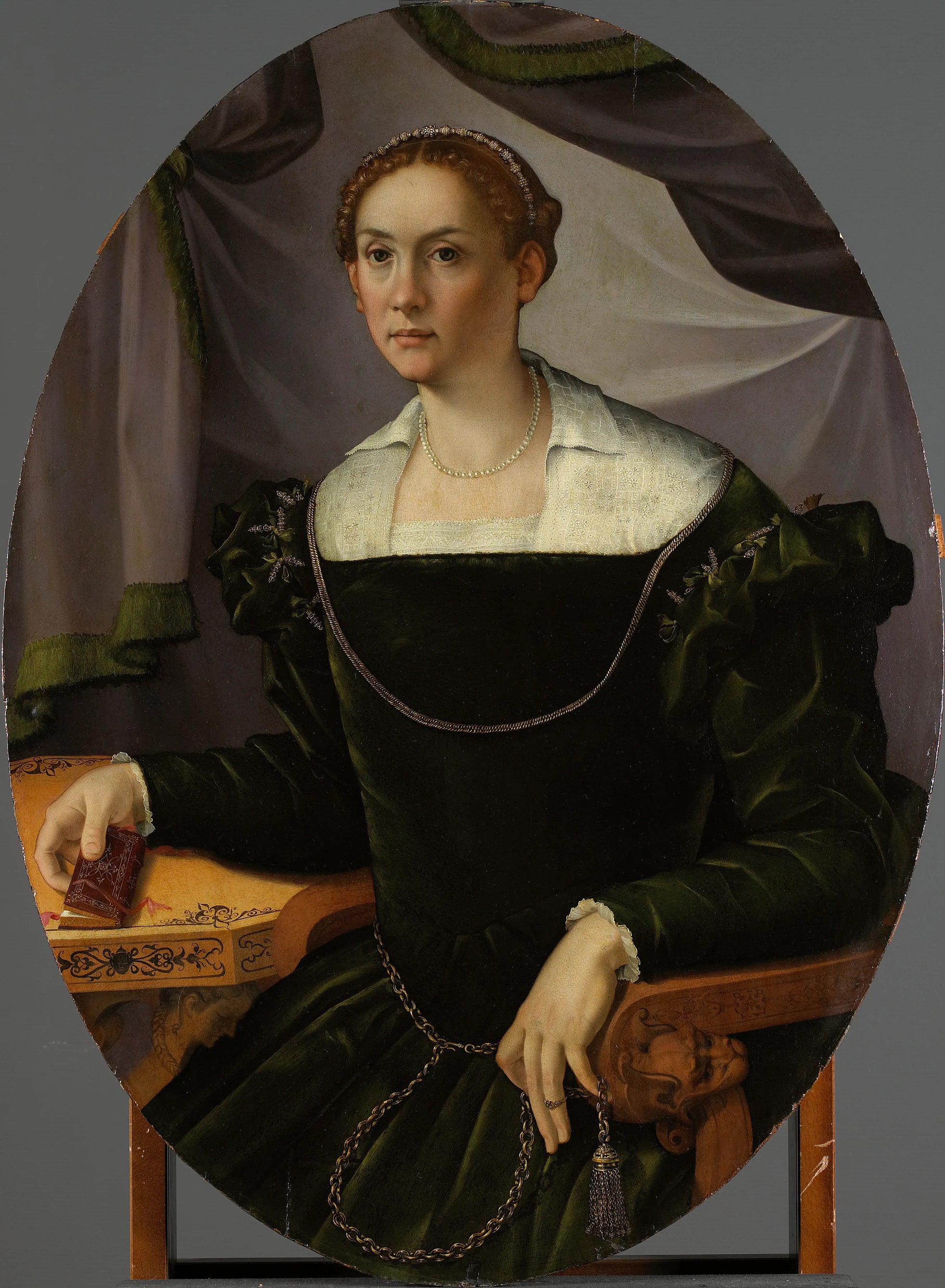 Portrait d'une femme - Carlo Portelli
