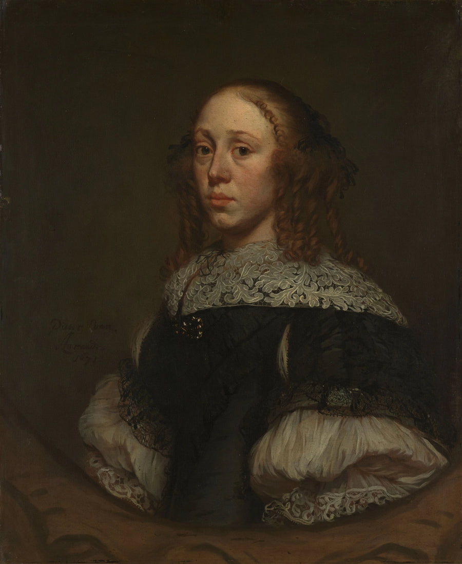 Portrait d'une femme - Pieter van Anraedt