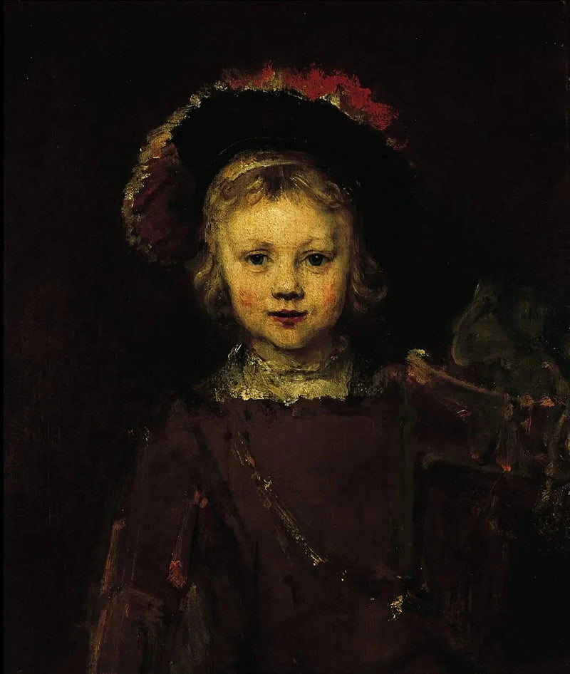 Niezakończony portret chłopca - Rembrandt