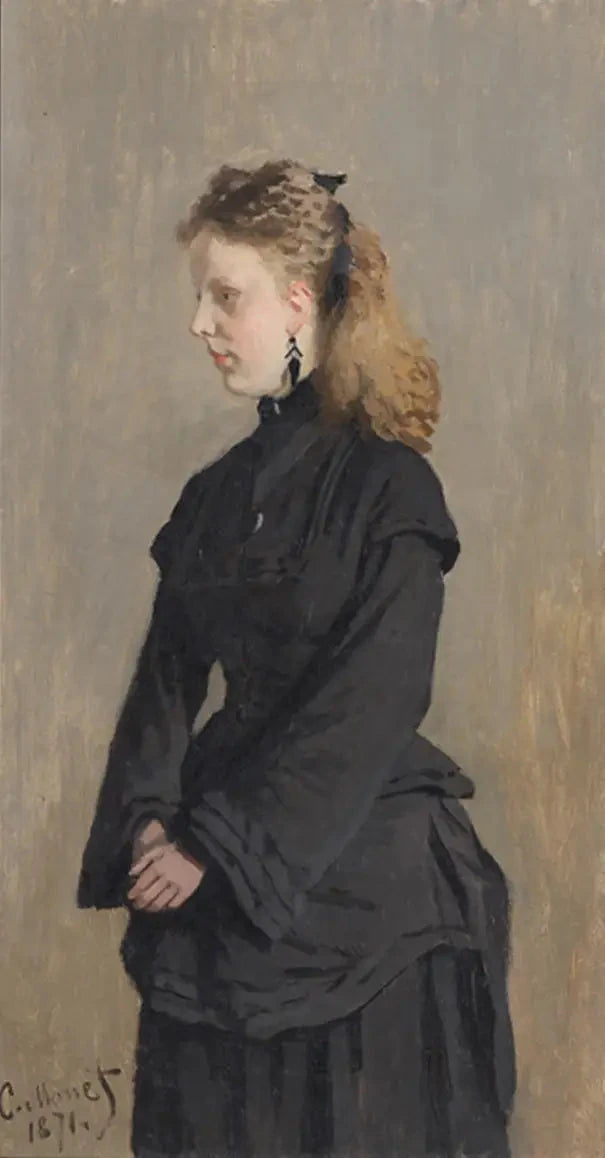 Portret Guurtje van de Stadt W192 - Claude Monet