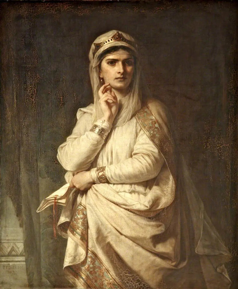 Idealny portret Lady Macbeth - Thomas Francis Dicksee