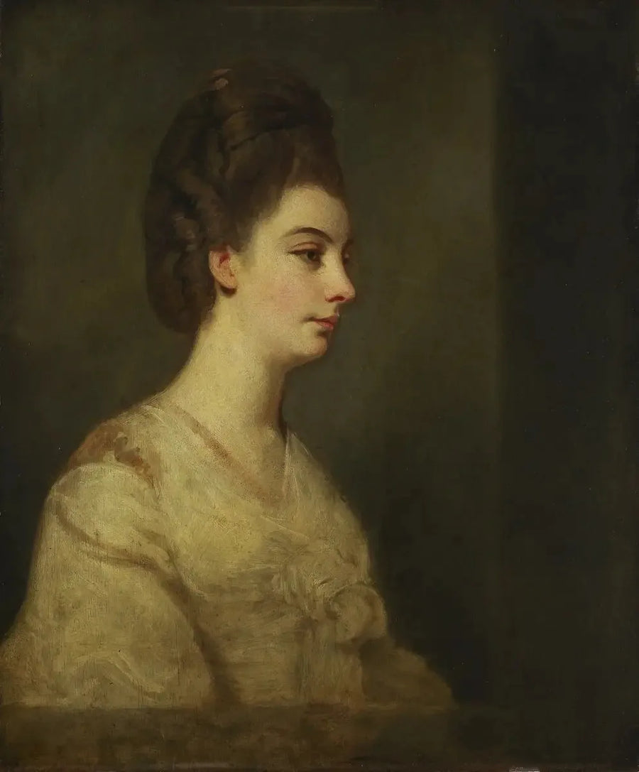 Niedokończony portret nieznanej damy - Joshua Reynolds