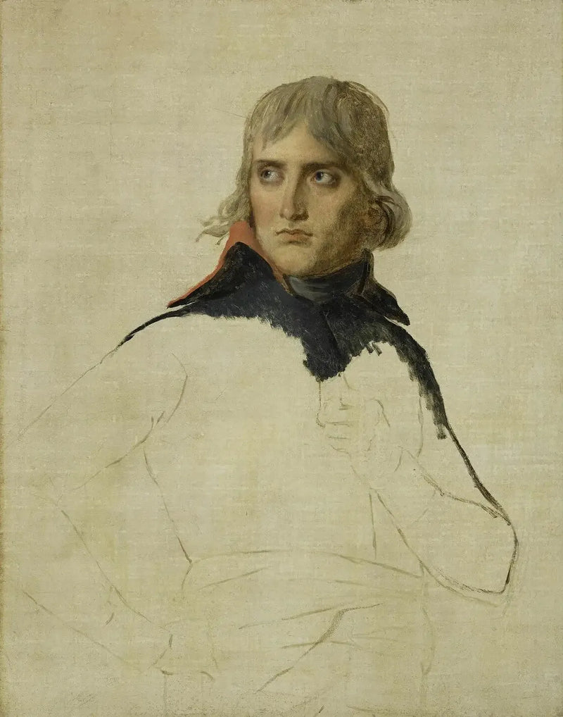 niedokończony portret Bonaparte'a - Jacques-Louis David