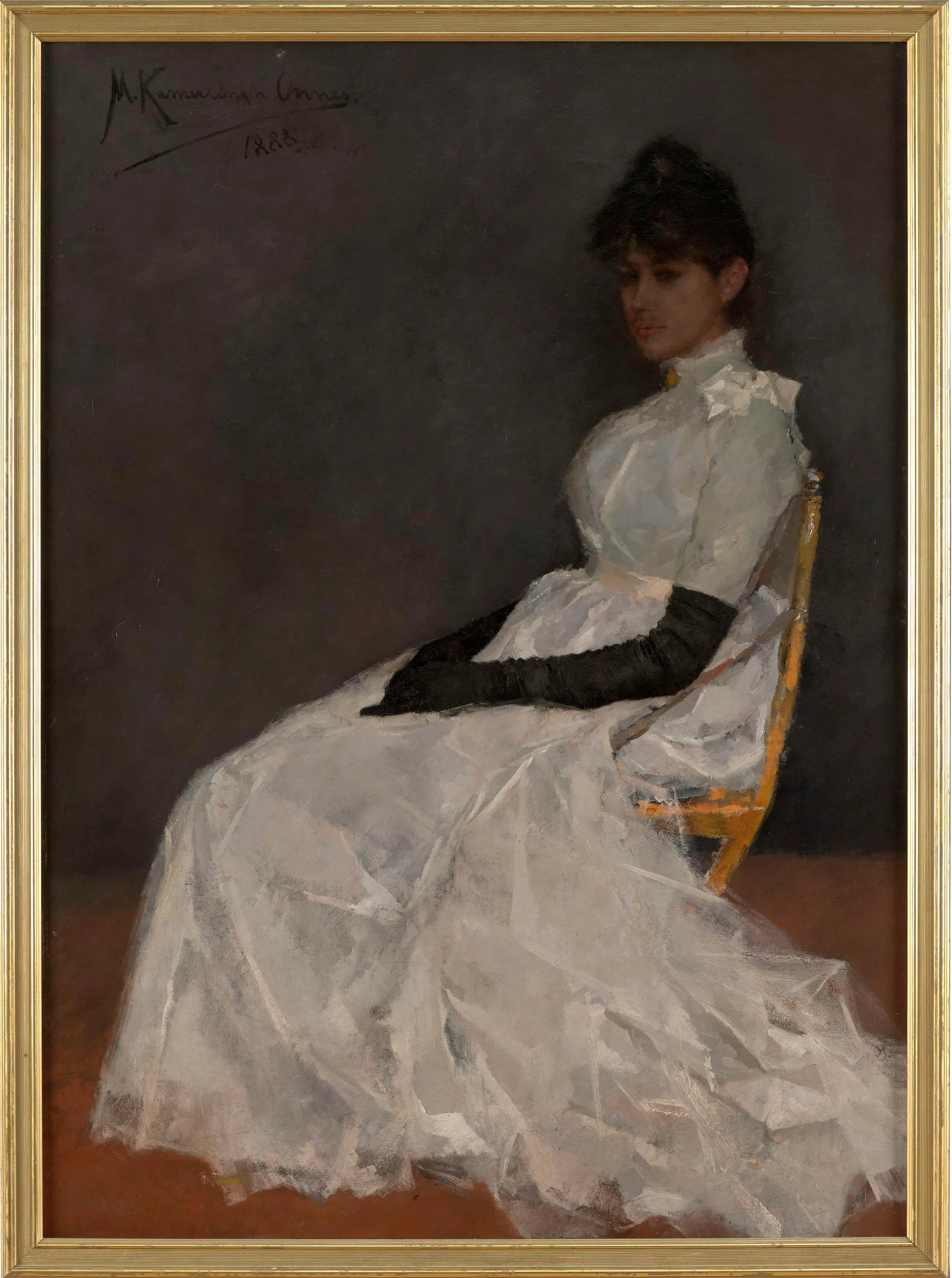 Portrait de Jenny Kamerlingh Onnes - Menso Kamerlingh Onnes