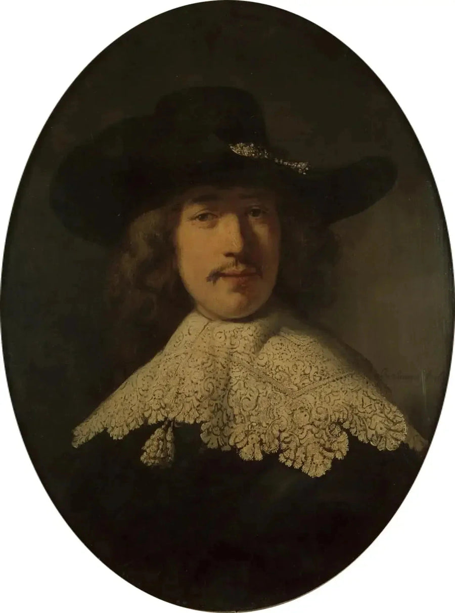 Portret młodego kawalera - Rembrandt