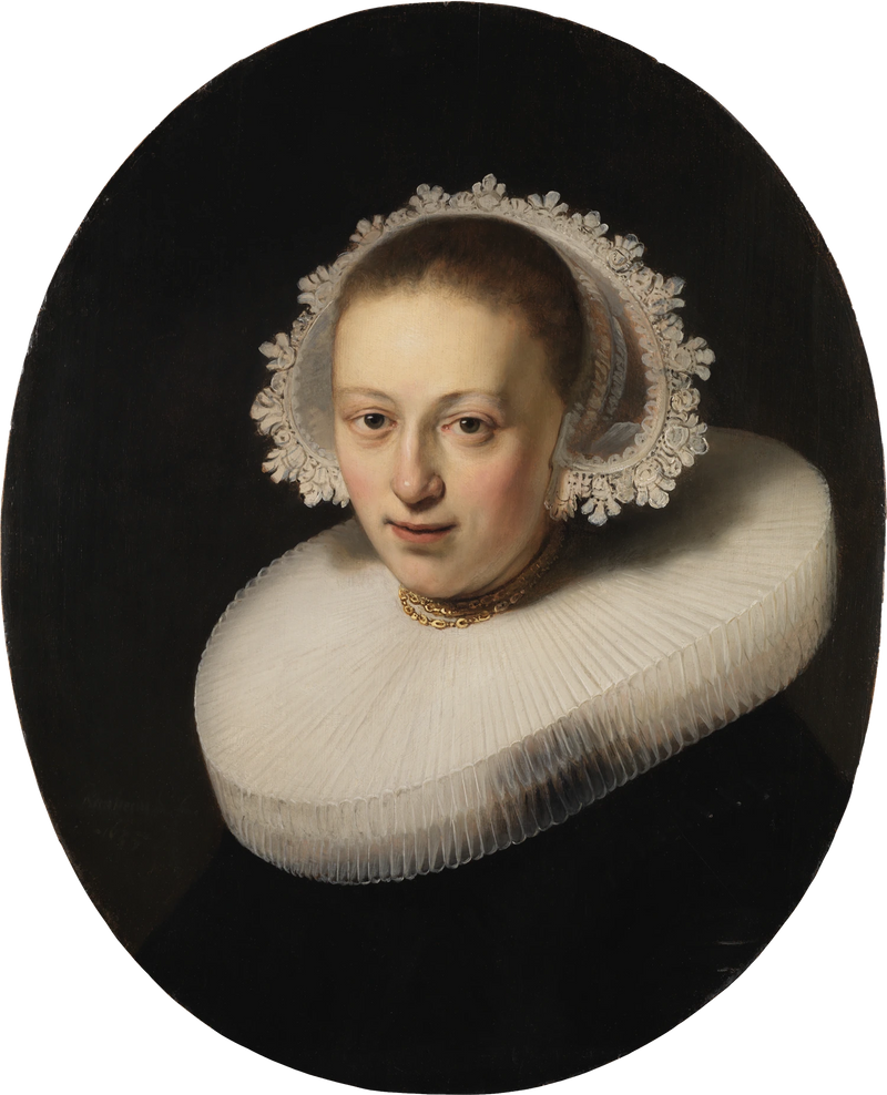 Popiersie młodej kobiety - Rembrandt