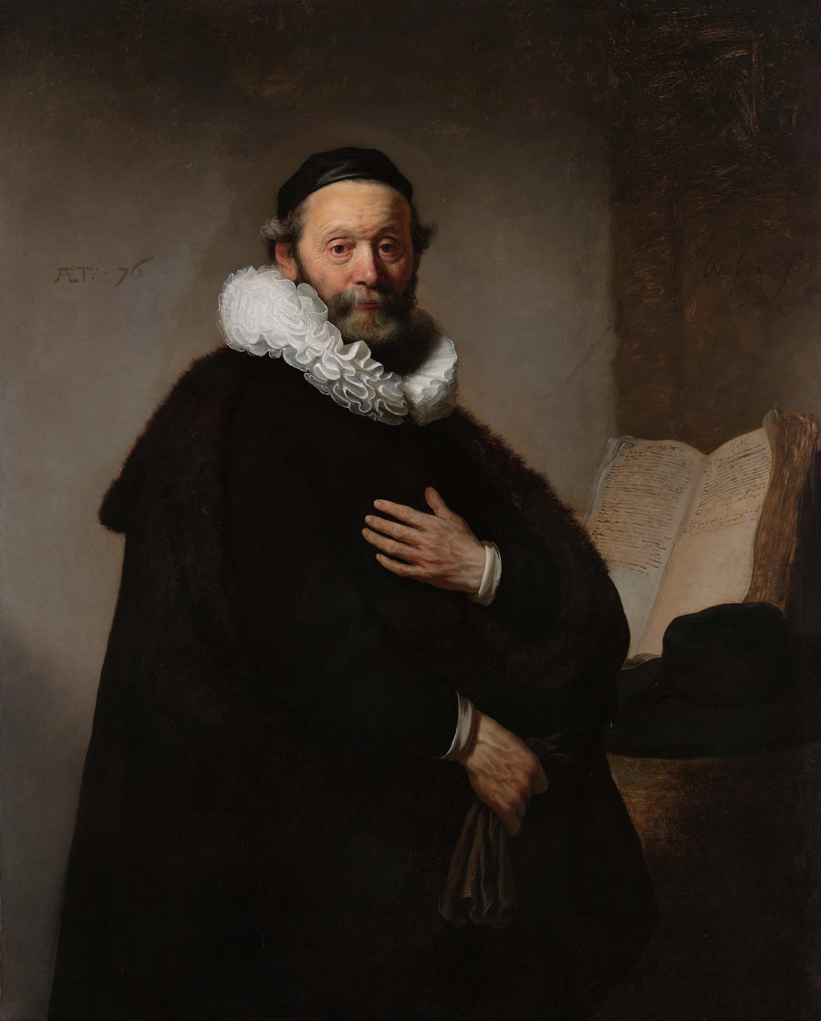 Portret Johannesa Wtenbogaerta - Rembrandt