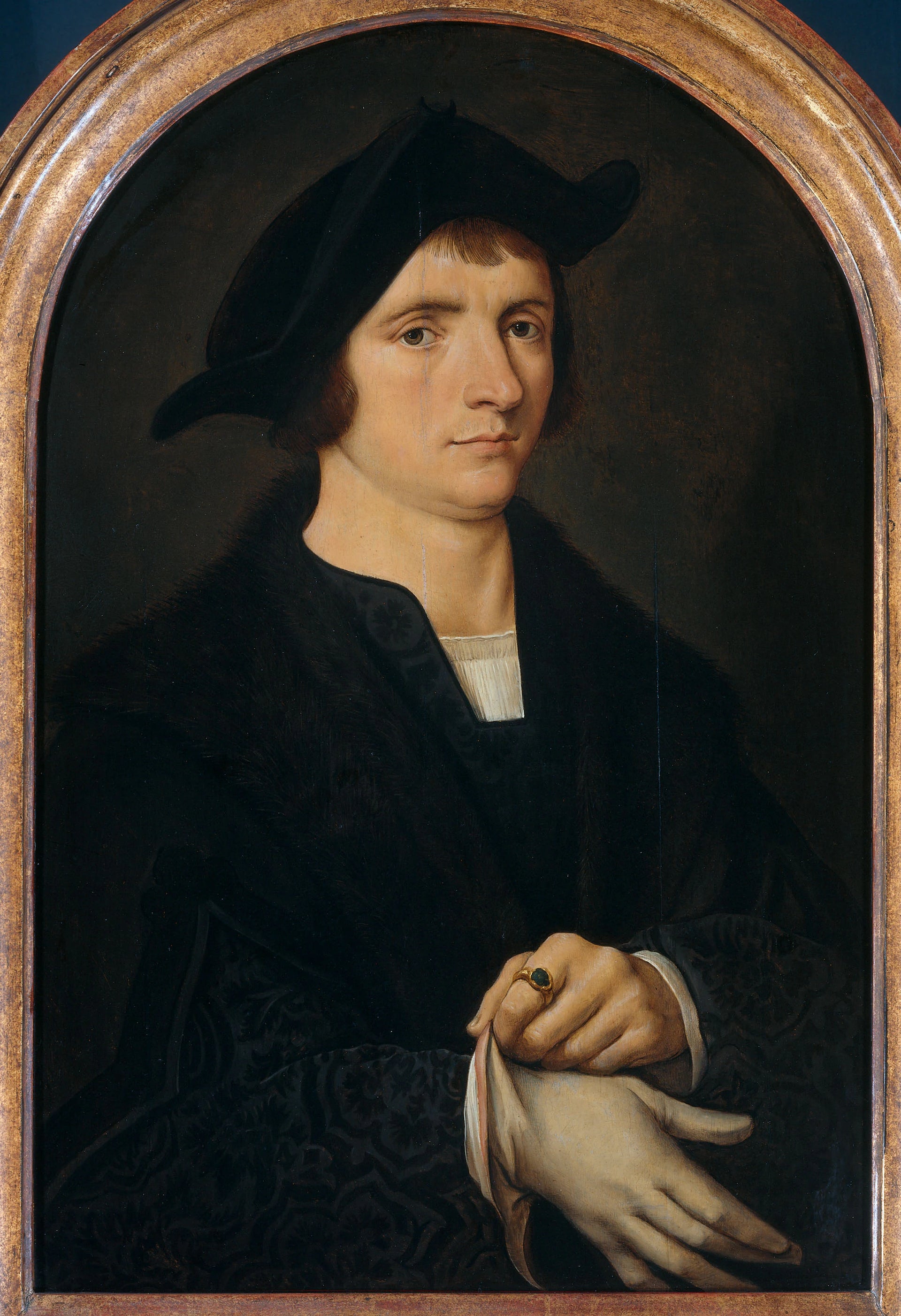 Portrait de Joris Vézeleer - Artiste inconnu du Rijksmuseum