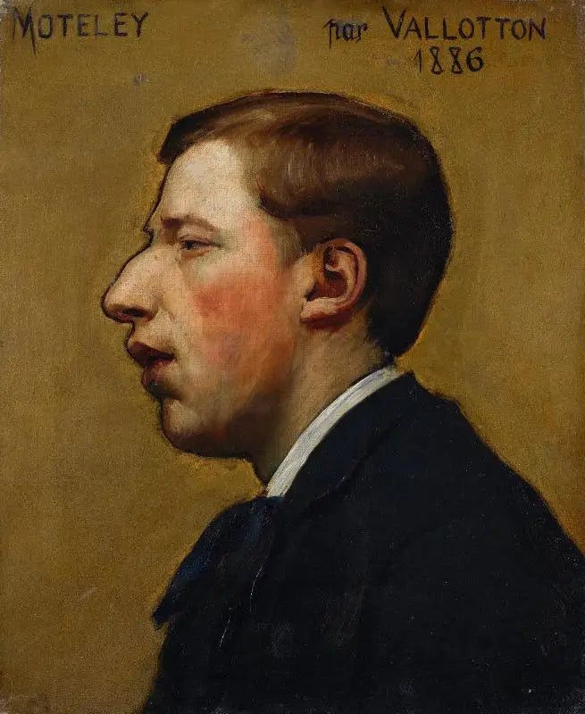 Portret Jules Moteley - Félix Vallotton