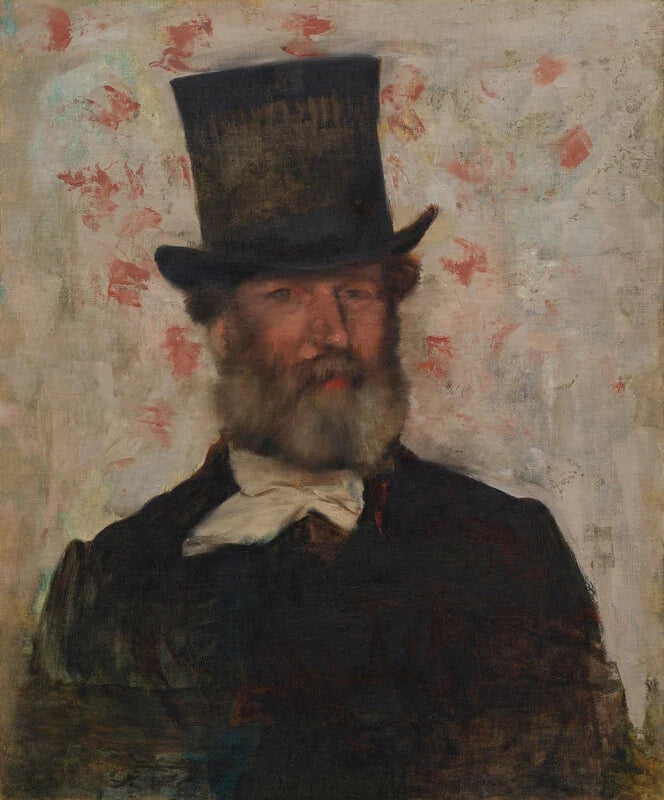 Portret Léopolda Leverta - Edgar Degas