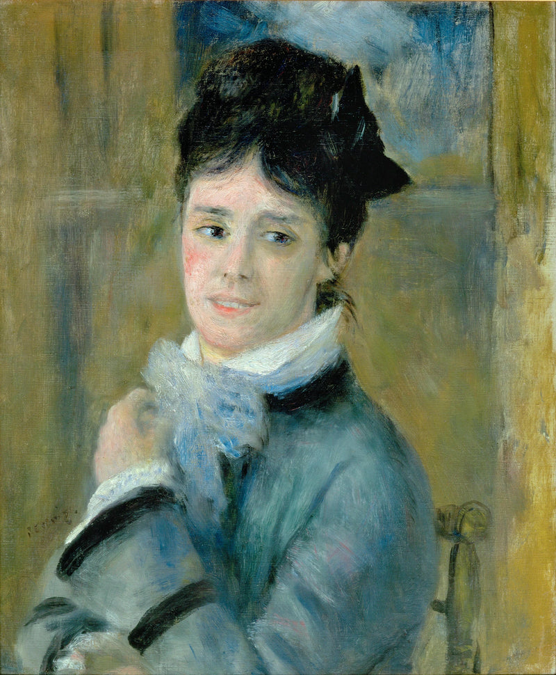 Portret Pani Claude Monet - Pierre-Auguste Renoir