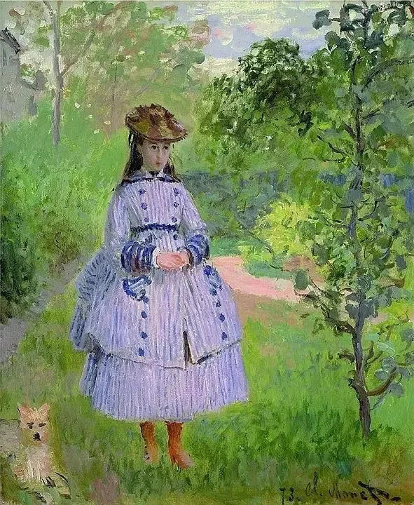 Portret Mademoiselle Bonnet W283 - Claude Monet