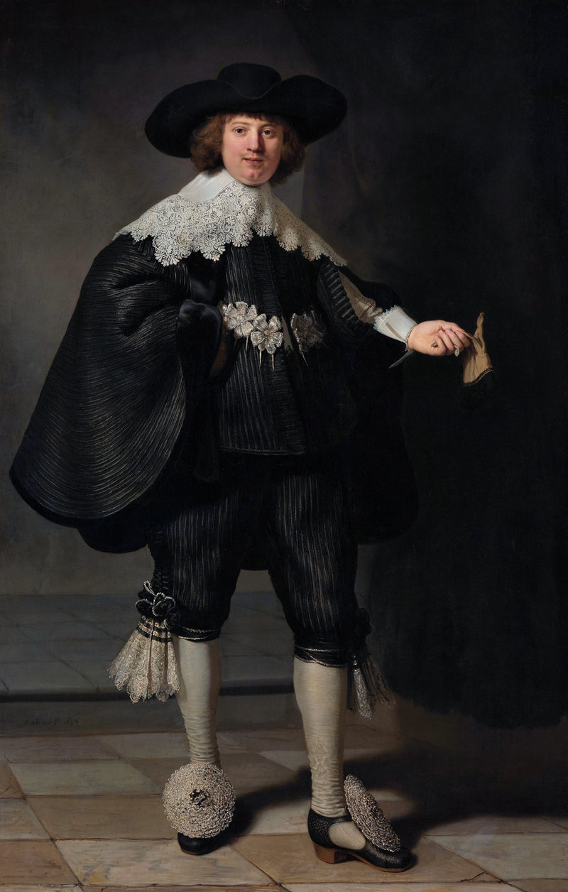 Portret Martena Soolmansa - Rembrandt