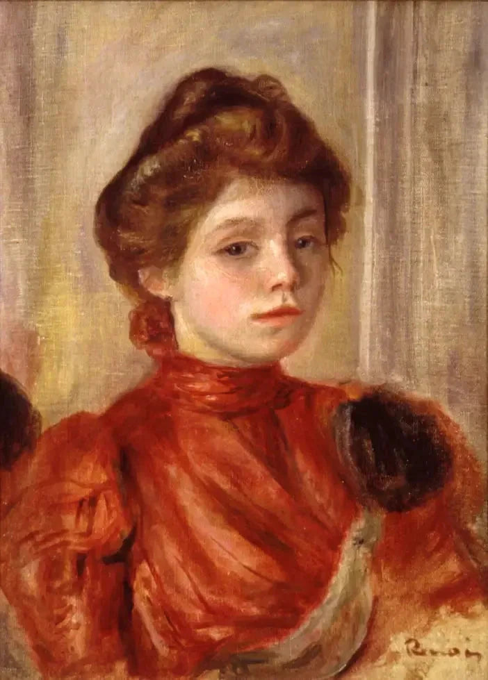 Portret Mlle Lerolle - Pierre-Auguste Renoir