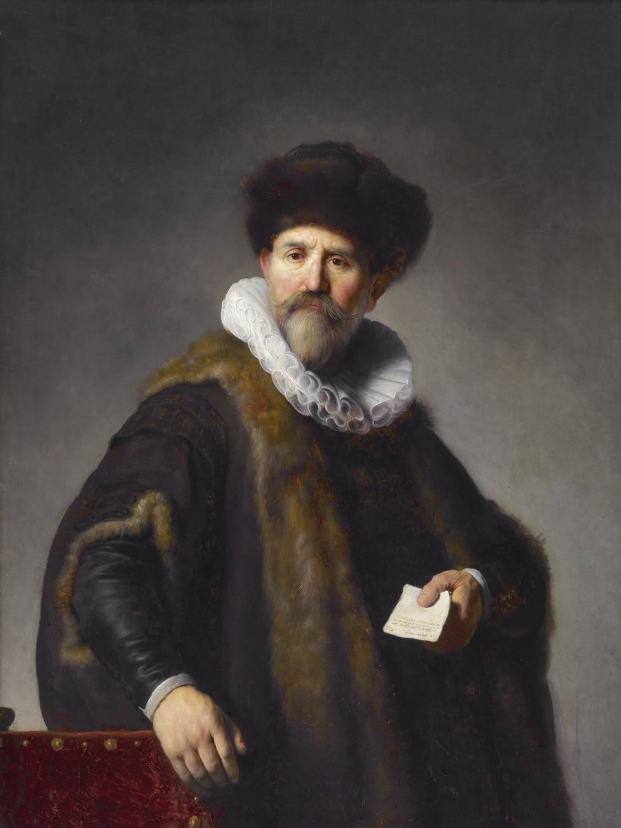 Portret Nicolaesa Rutsa - Rembrandt