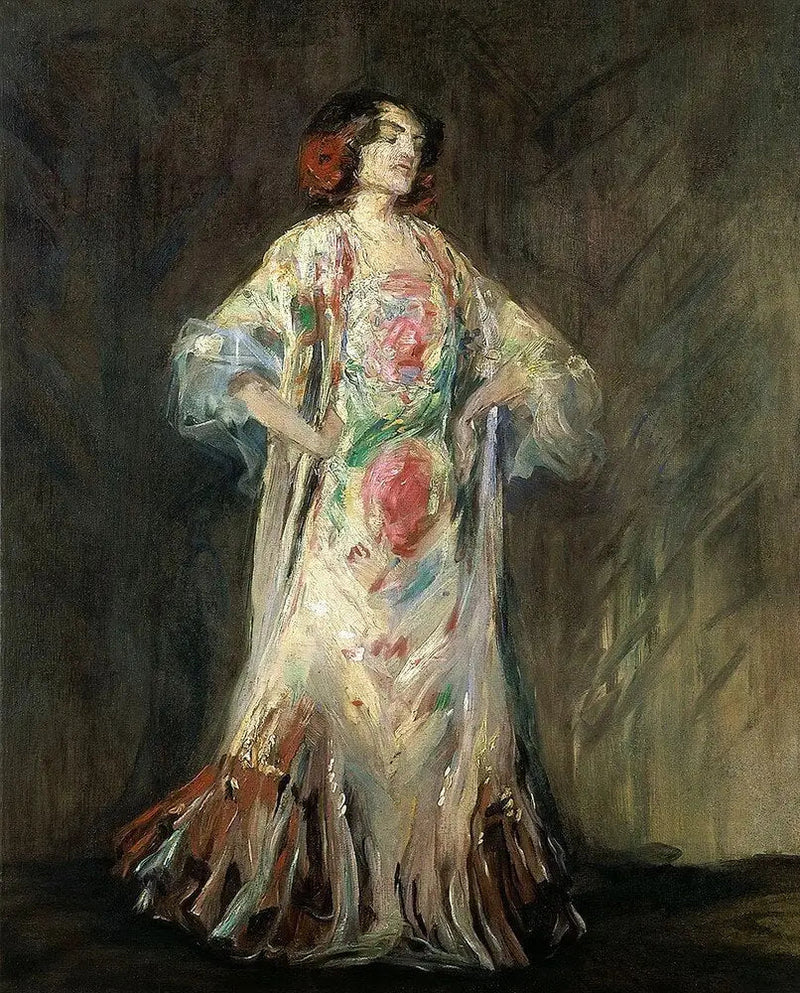 Portret tancerki Antonia Mercé zwanej 