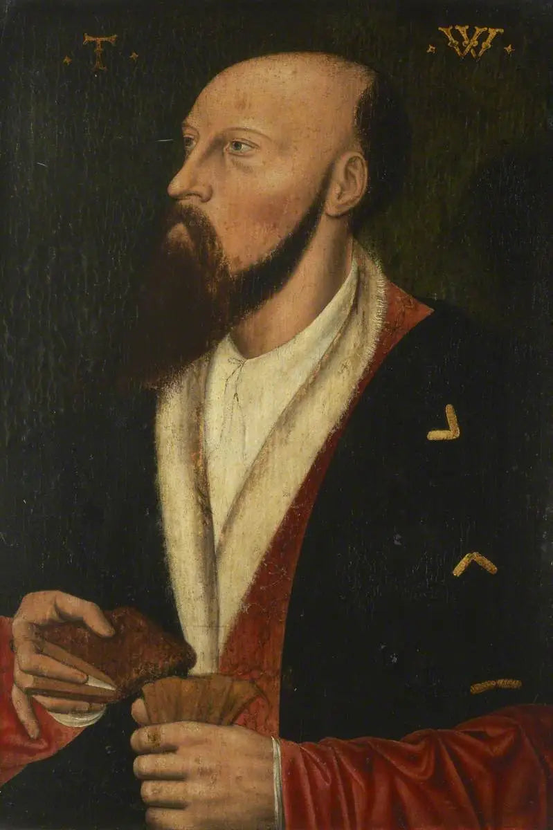 Portret dżentelmena (rzekomo Sir Thomas Wyatt, 1503–1542) - Hans Holbein Młodszy