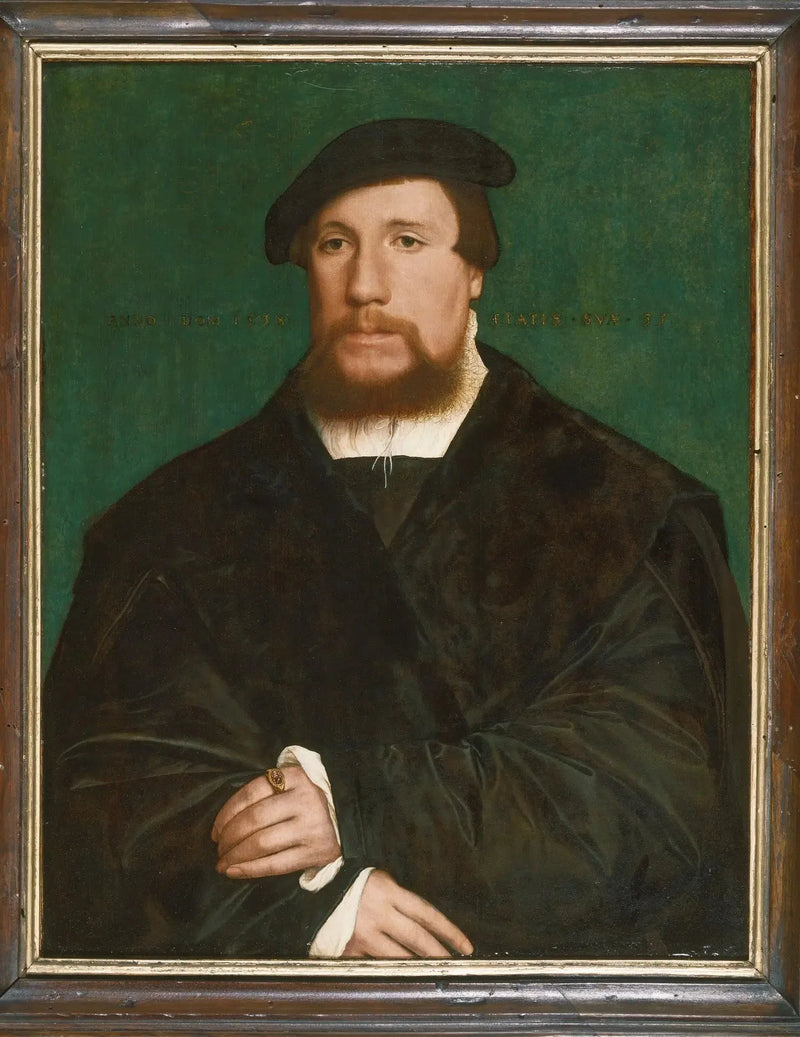 Portret kupca hanzeatyckiego - Hans Holbein Młodszy