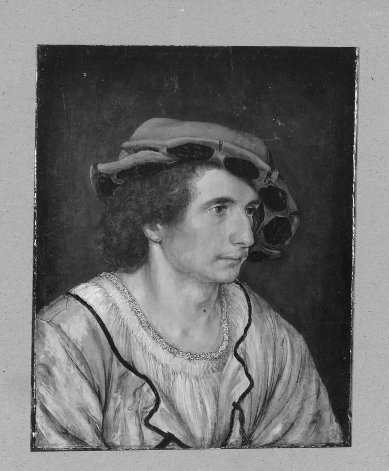 Portret młodego mężczyzny - Hans Holbein Młodszy