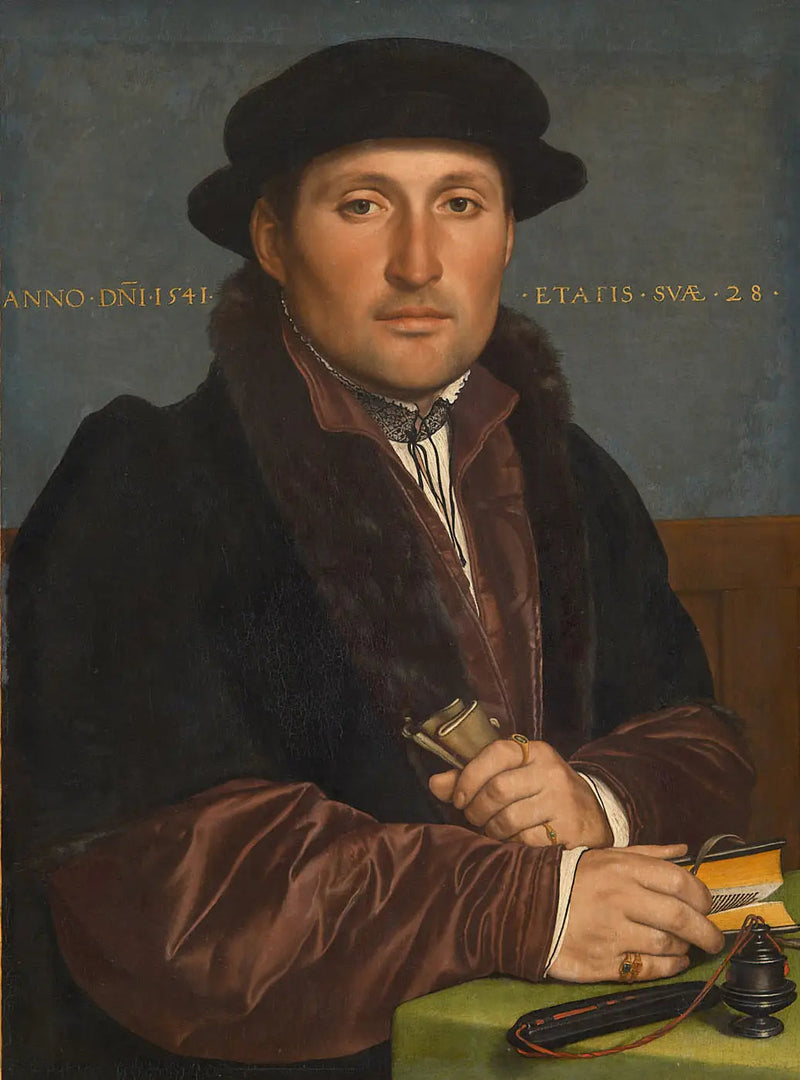 Portret młodego kupca - Hans Holbein Młodszy