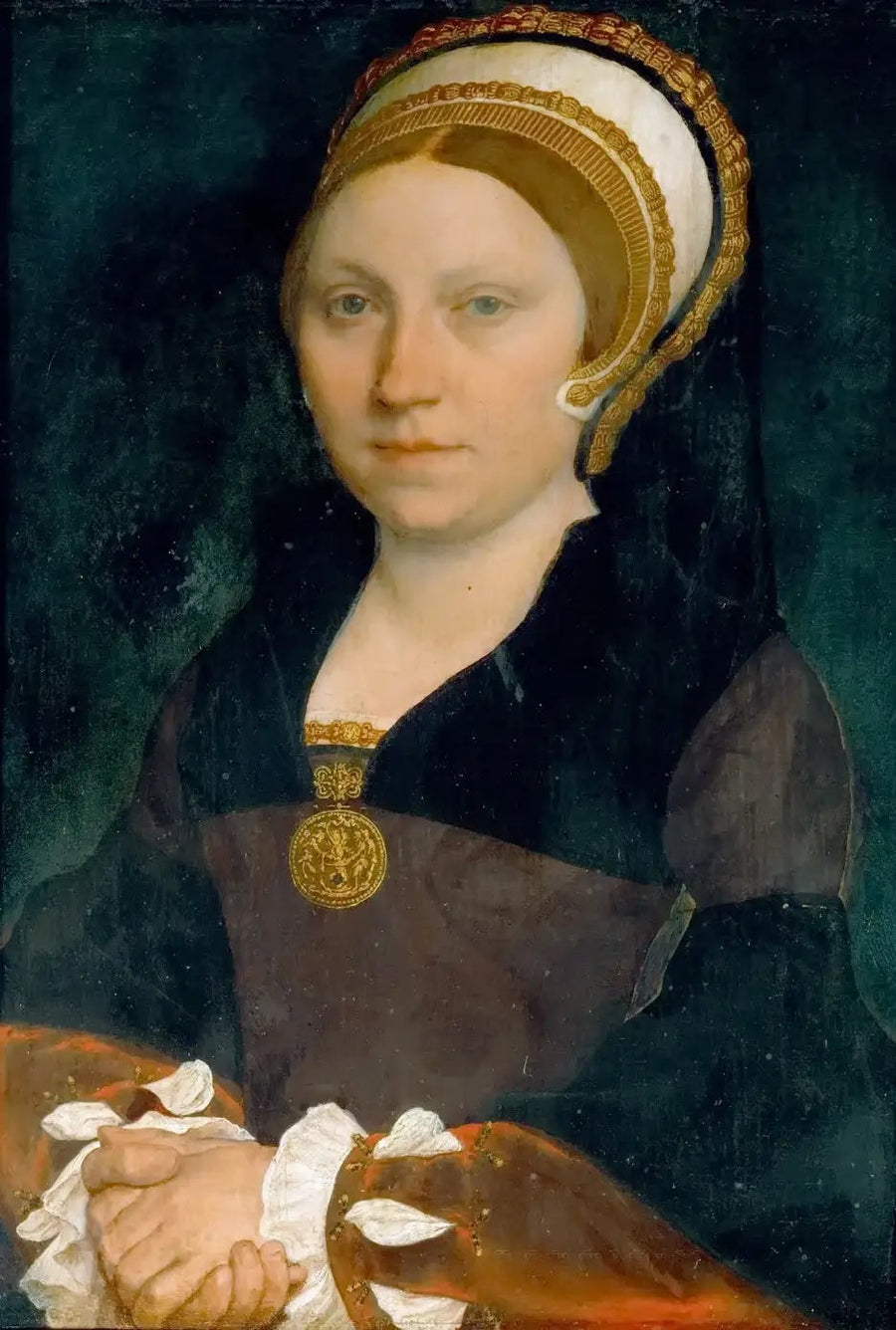 Portret angielskiej damy - Hans Holbein Młodszy