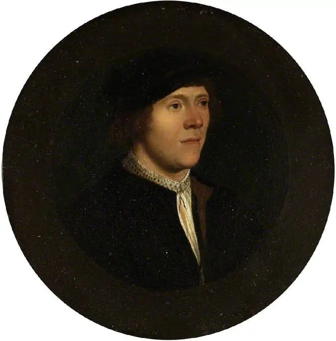 Portret nieznanego mężczyzny w służbie Henryka VIII - Hans Holbein Młodszy