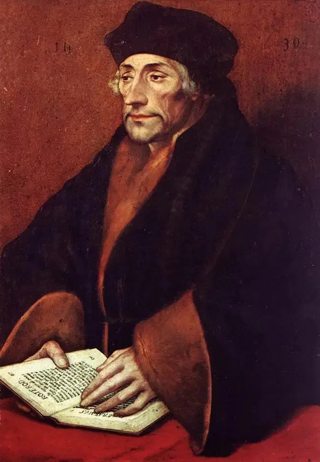 Portret Desideriusza Erasmusza (1466-1536) - Hans Holbein Młodszy