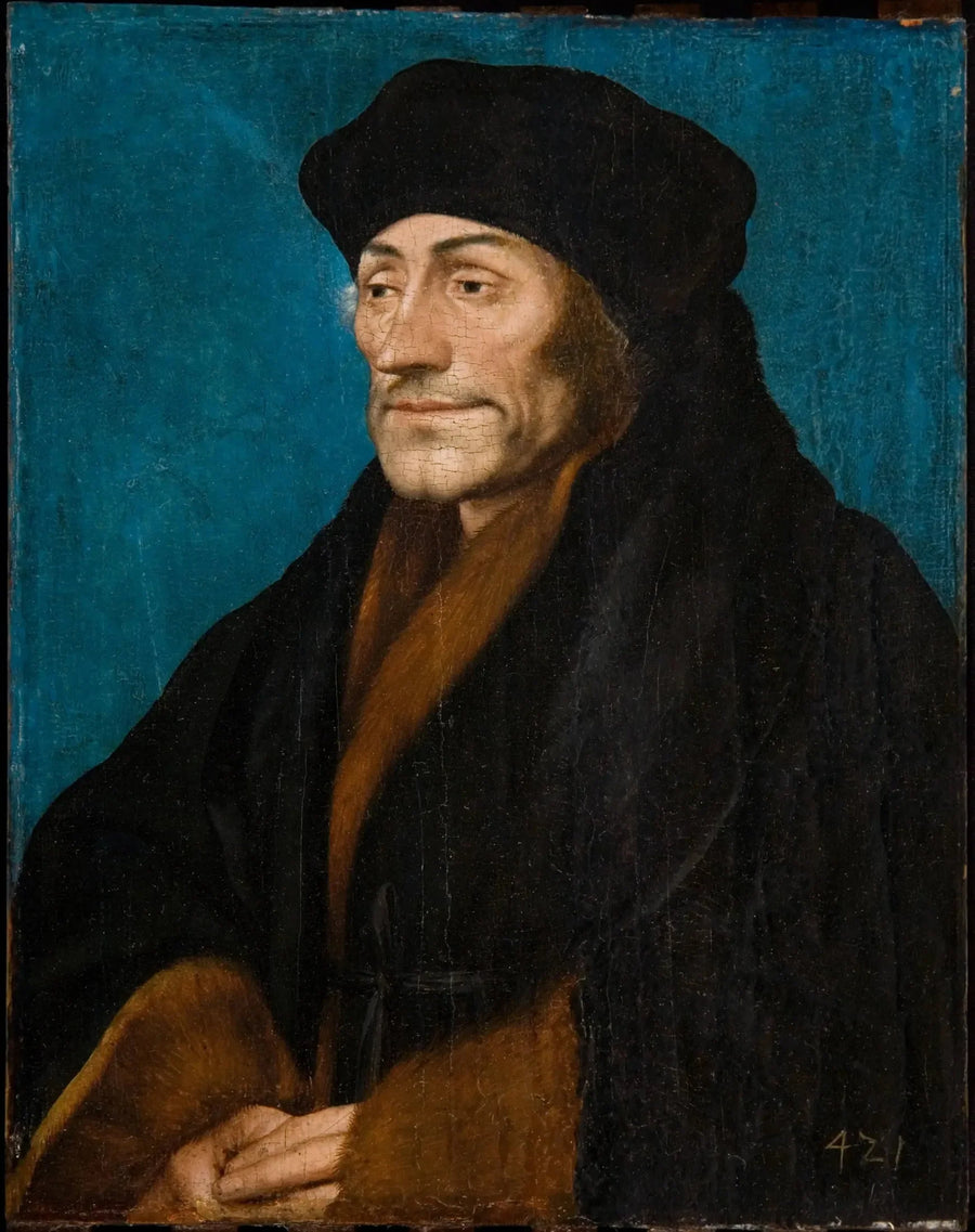 Portret Erasmusza z Rotterdamu - Hans Holbein Młodszy