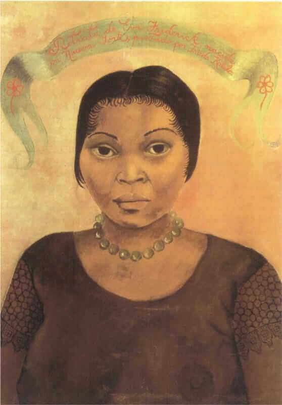 Portrait d’Eva Frederick - Frida Kahlo image 1 reproduction de peinture à l’huile