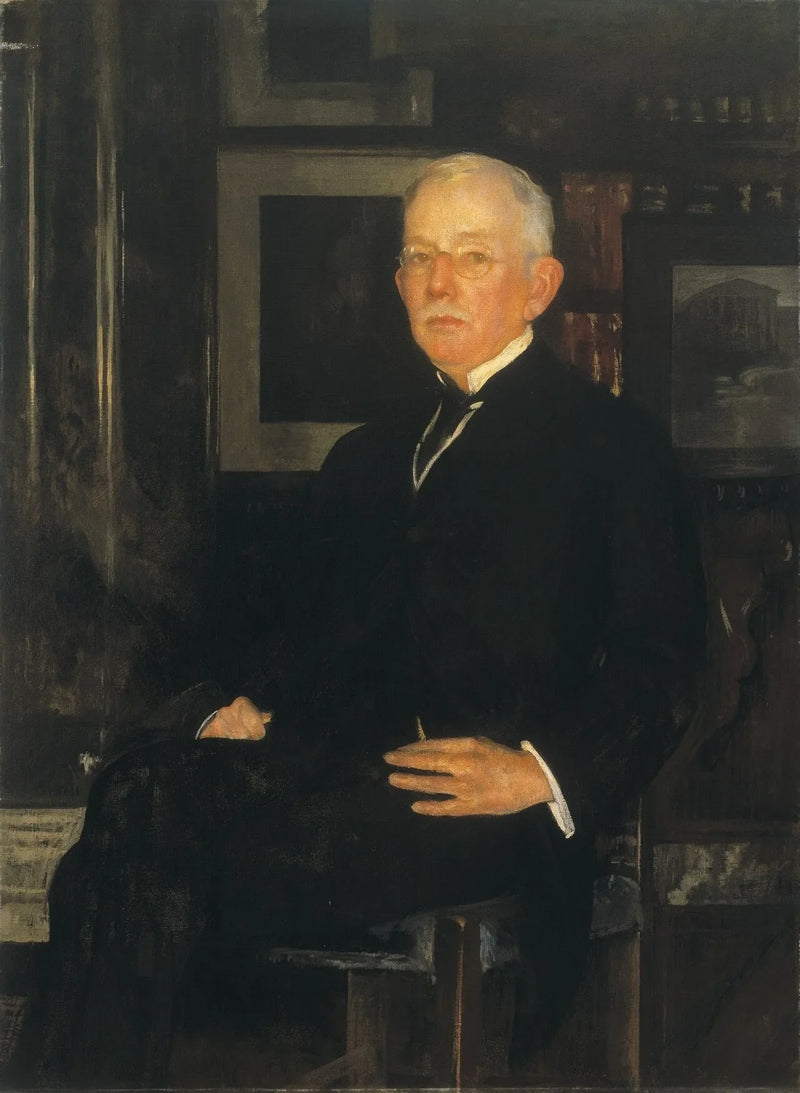 Portret Johna Josepha Albrighta - Edmund Charles Tarbell