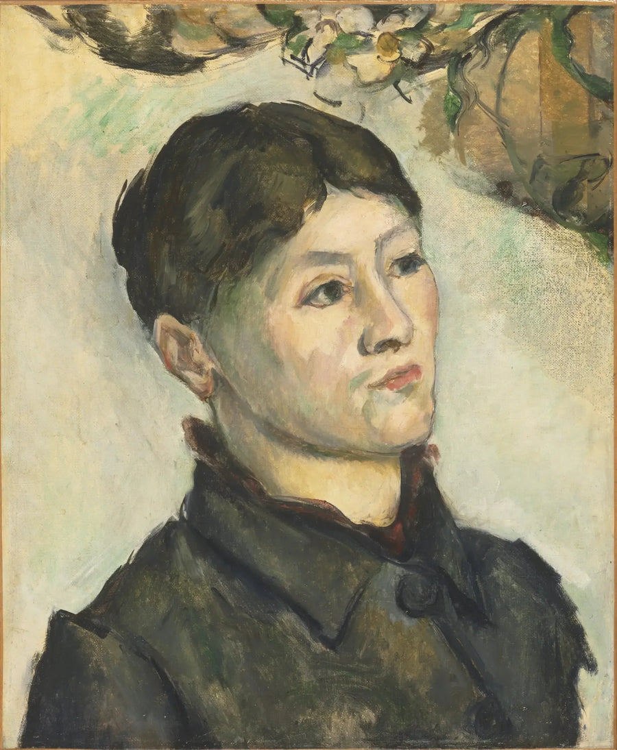 Portret pani Cézanne - Paul Cézanne